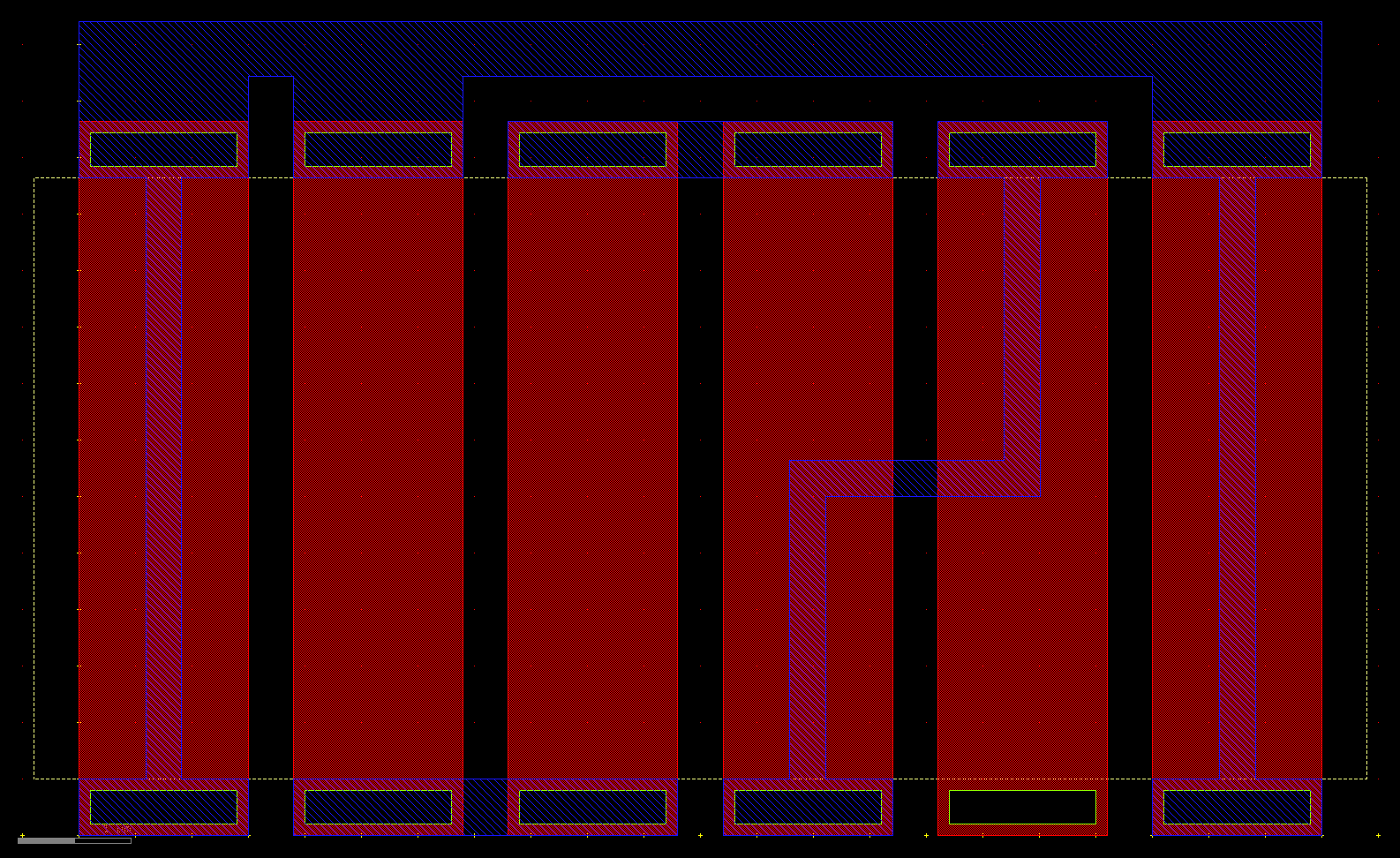 Resistive Load Layout Section